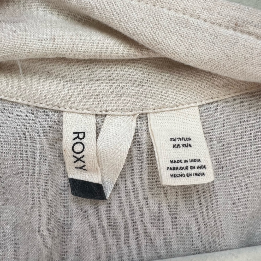 Roxy Cream Jumpsuit